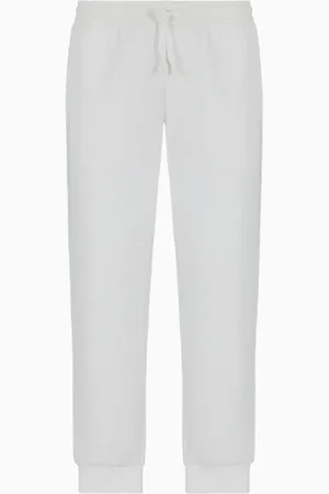 Armani Exchange Bukser, Herre, Hvid, S, Uld, Hvid Stilfuld Skjorte