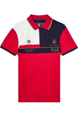 Aeronautica Militare Top, Herre, Rød, 2XL, Uld, Stilfuld Polo Skjorte