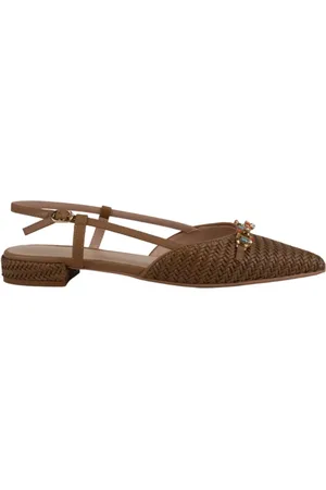 Twin-Set Sko, Dame, Brun, 37 EU, Brun Sandaler til Kvinder