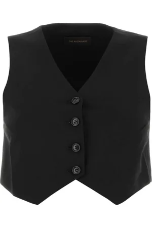 Andamane Jakke, Dame, Sort, XS, Polyester, Sort strækvest - polyesterblanding