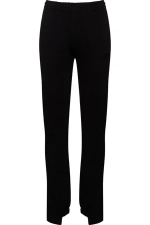Vetements Bukser, Dame, Sort, XS, Bomuld, Sort Split-Cuff Push-Up Sweatpants