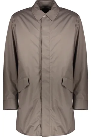 MOORER Frakke, Herre, Grå, XL, Uld, Vandtæt Techno Fabric Jakke