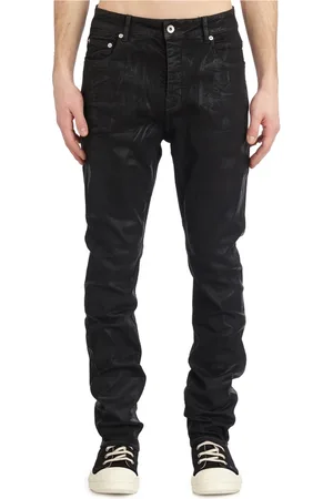 Rick Owens Jeans, Herre, Sort, W32, Denim, Denim Detroit Cut Bukser