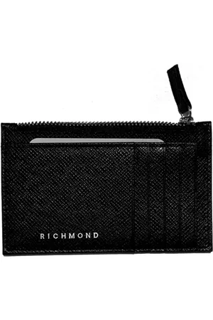 John Richmond Tilbehør, Herre, Sort, ONE SIZE, Læder, Wallets & Cardholders