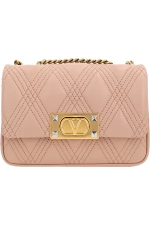 VALENTINO GARAVANI Taske, Dame, Lyserød, ONE SIZE, Uld, Elegant Skuldertaske med Unik Stil