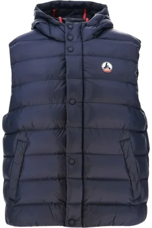 Jott Jakke, Herre, Blå, 2XL, Let Ærmeløs Pufferjakke
