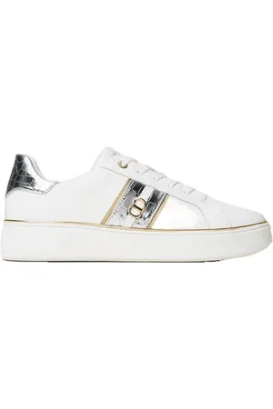 Twin-Set Sko, Dame, Hvid, 36 EU, Læder, Hvide lædersneakers til kvinder