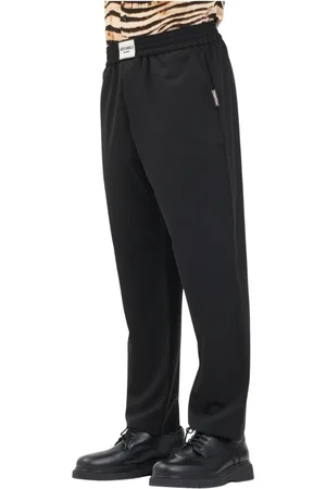 Roberto Cavalli Bukser, Herre, Sort, M, Sorte elegante herrebukser