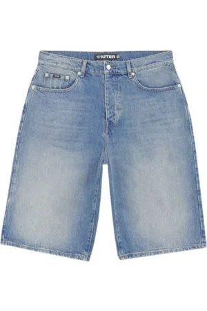 IUTER Shorts, Herre, Blå, W32, Denim, Denim Shorts i Medium