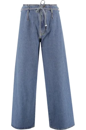 Etro Jeans, Dame, Blå, W26, Bomuld, Blomstret Flare Ben Højtaljede Jeans