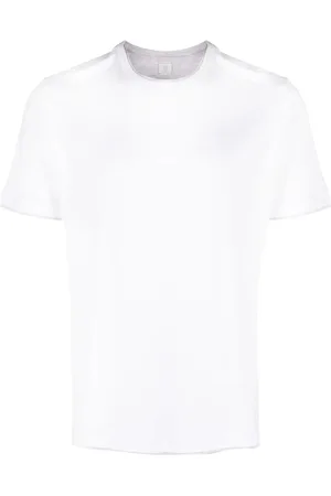 ELEVENTY Top, Herre, Hvid, M, Bomuld, Hvid Bomuld T-shirt og Polo