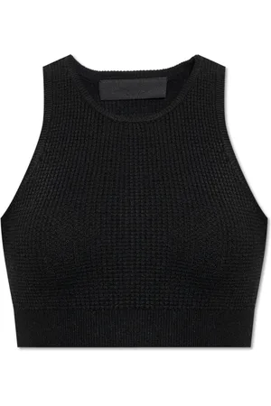 FEAR OF GOD Top, Dame, Sort, S, Uld, Ribbed Top