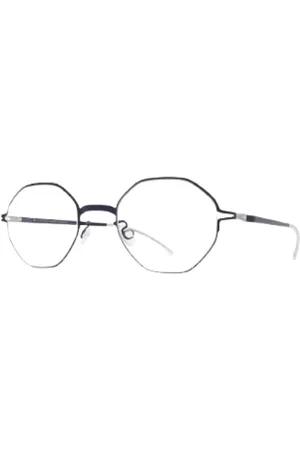 MYKITA Tilbehør, unisex, Blå, 47 MM, Uld, Stilfulde Hawlin Solbriller