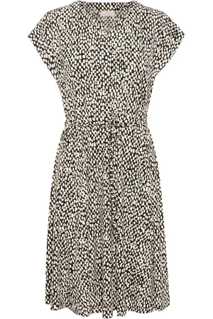 Kaffe Kjole, Dame, Sort, 2XL, Kabella Jersey Dress