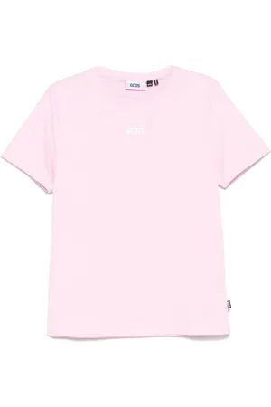 GCDS Top, Herre, Lyserød, XS, & Purple Tee til kvinder