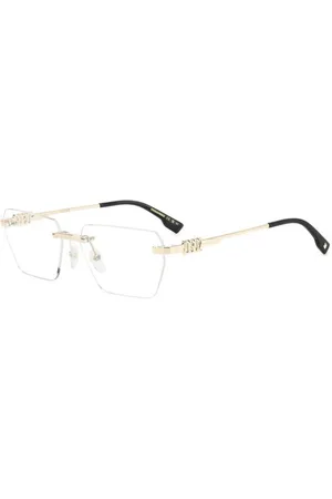 Dsquared2 Tilbehør, Herre, Gul, 58 MM, Mode Briller i Gul Skildpadde