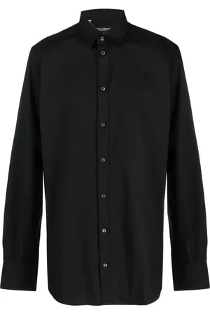 Dolce & Gabbana Skjorte, Herre, Sort, M, Sorte Skjorter til Mænd