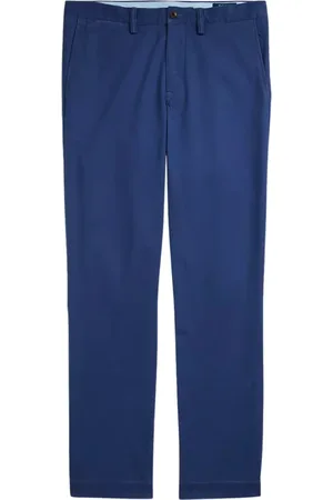 Ralph Lauren Bukser, Herre, Blå, W32 L34, Bomuld, Blå chino bukser