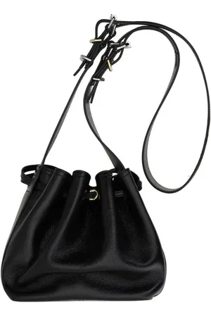 Givenchy Taske, Dame, Sort, ONE SIZE, Læder, Læder Bucket Taske med Snørelukning