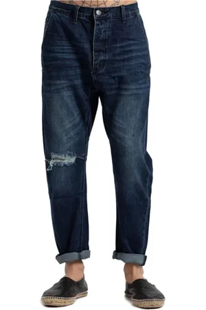 ONE TEASPOON Bukser, Herre, Blå, W33, Bomuld, Tøj Jeans