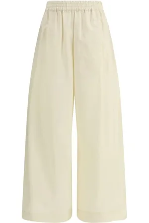 Fabiana Filippi Bukser, Dame, , XS, Polyester, Wide Leg Bukser med Elastik i Taljen