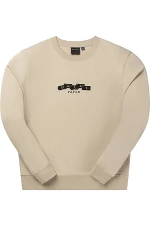 Daily paper Sweathshirts & Hoodies, Herre, , M, Uld, Kunstnerisk Print Crewneck Sweater