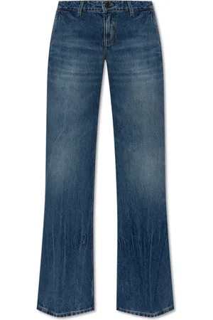 Victoria Beckham Jeans, Dame, Blå, W27, Bomuld, Flarede jeans