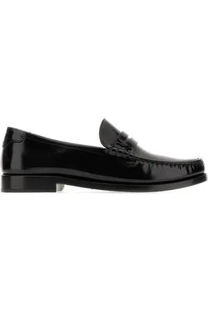 Saint Laurent Sko, Dame, Sort, 39 EU, Uld, Stilfulde Loafers til Mænd
