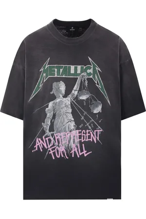 Represent Top, Herre, Grå, L, Bomuld, Grå T-shirts og Polos Antracit