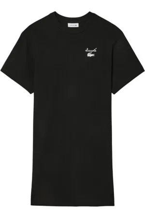 Lacoste Kjole, Dame, Sort, XS, Sorte Elegante Kjoler til Kvinder