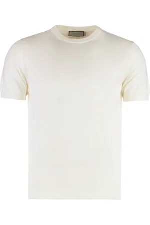 CANALI Top, Herre, , 2XL, Bomuld, Ribbet Bomuld Kortærmet Sweater