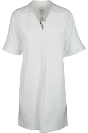 Calvin Klein Kjole, Dame, Hvid, M, Elegante Kjoler til enhver lejlighed