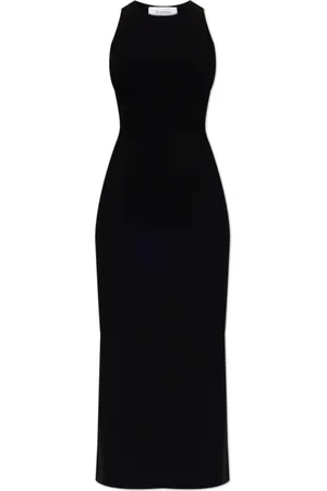 Sportmax Kjole, Dame, Sort, L, Polyester, Orosei Kjole