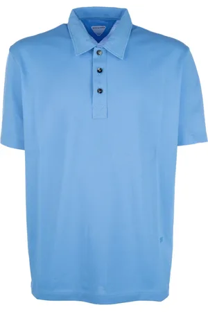 Bottega Veneta Top, Herre, Blå, S, Klassisk Polo Skjorte til Mænd