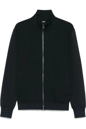 HUGO BOSS Sweathshirts & Hoodies, Herre, Blå, XL, Sporty Navy Jacket