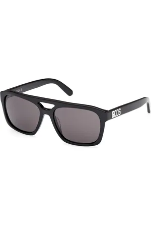 GCDS Tilbehør, unisex, Sort, 56 MM, Sorte solbriller Gd0058 Model 01A