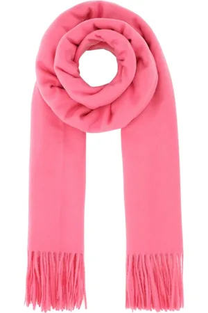 Alexander McQueen Tilbehør, Dame, Lyserød, ONE SIZE, Cashmere, Hyggelig Vinterskærf - Lyserød Cashmere Blanding