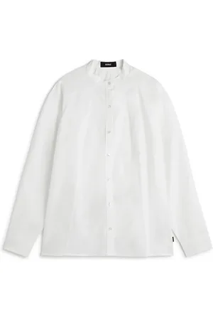 ECOALF Bluser & Skjorter, Dame, Hvid, M, Bomuld, Hvid Lina Skjorte
