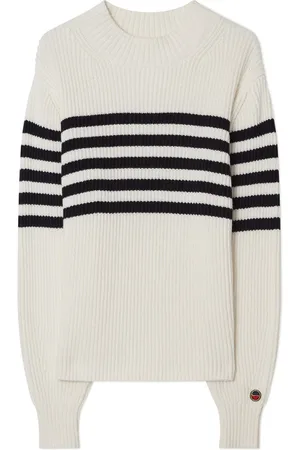 BUSNEL Strik, Dame, , M, Bomuld, Tamara Stribet Sweater