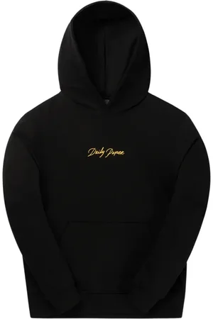 Daily paper Sweathshirts & Hoodies, Herre, Sort, S, Sort Hoodie Frame Sweater
