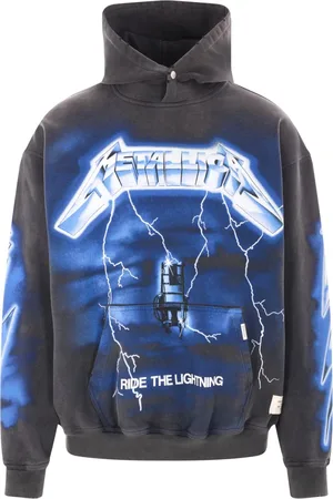 Represent Sweathshirts & Hoodies, Herre, Grå, XL, Bomuld, Antracit Hættetrøje Langærmet Lomme