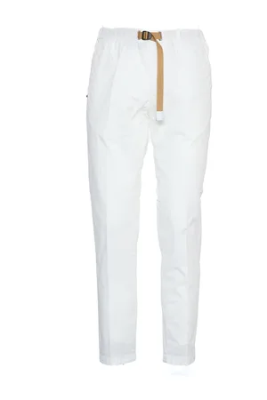 White Sand Bukser, Herre, Hvid, XL, Bomuld, Hvide Snørebukser Ss25