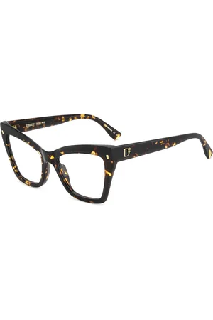 Dsquared2 Tilbehør, Dame, Brun, 54 MM, Mode Briller Model 0152