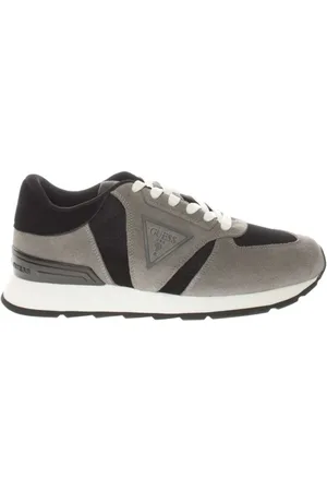 Guess Sko, Dame, Grå, 42 EU, Læder, Læder Tekstil Sneakers