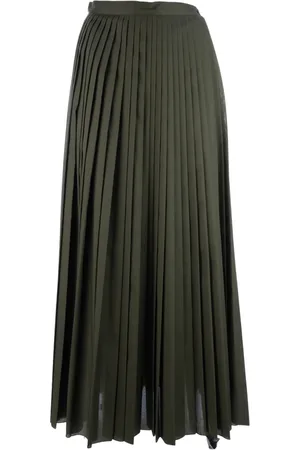 Fabiana Filippi Nederdel, Dame, Grøn, XS, Elegant Gonne Kjole til Kvinder