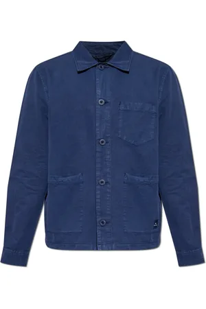 Paul Smith Skjorte, Herre, Blå, 2XL, Bomuld, Skjorte med lomme