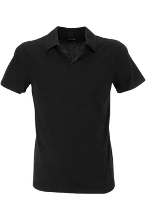 Majestic Top, Herre, Sort, M, Bomuld, Polo -skjorter