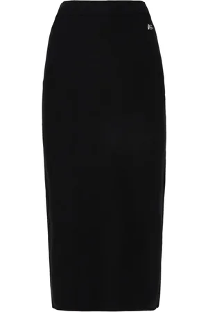 Dolce & Gabbana Nederdel, Dame, Sort, M, Polyester, Elegant Sort Kjole til Kvinder