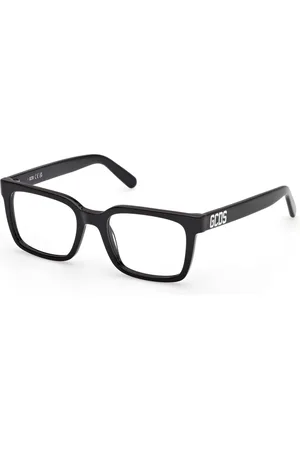 GCDS Tilbehør, unisex, Sort, 51 MM, Uld, Stilfulde Briller i Sort Farve