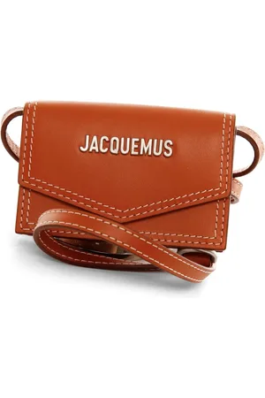 Jacquemus Taske, Herre, Brun, ONE SIZE, Uld, Le Porte Azur Cardholder